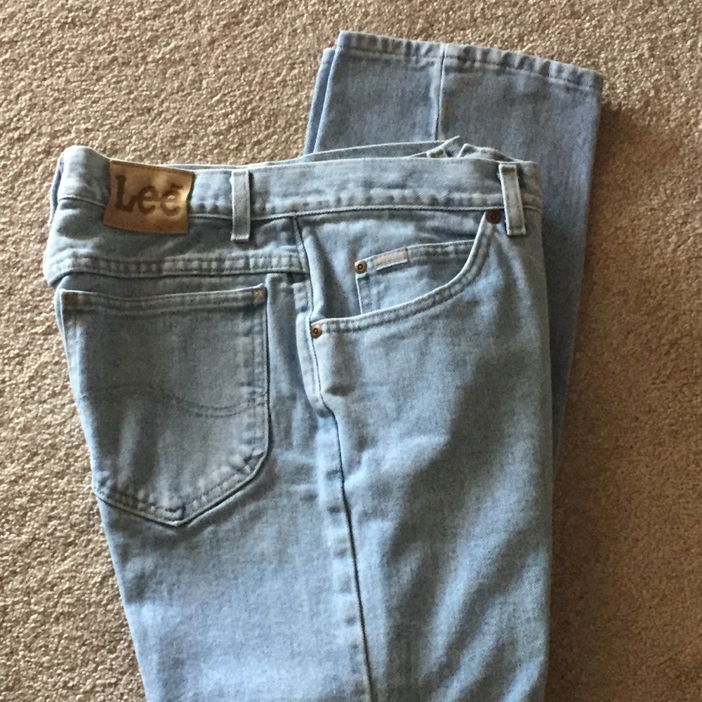Lee Women's Straight Leg Jeans - Light Blue